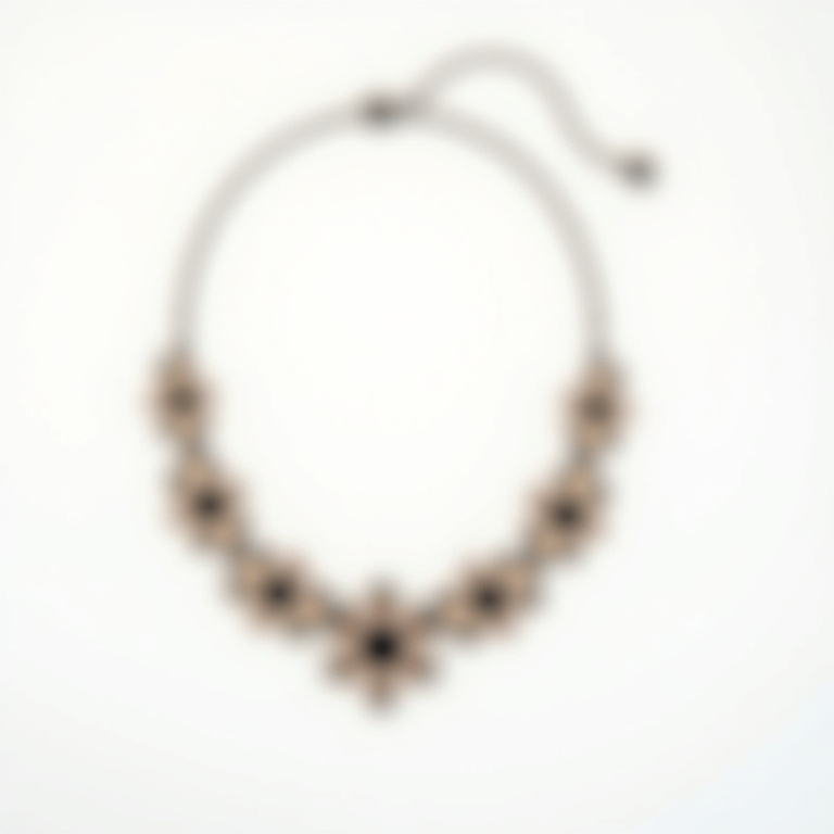 Collier inoxydable double rang lune et étoiles